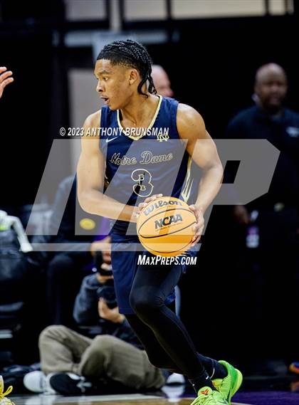 Thumbnail 2 in Notre Dame (SO) vs Granada (CIF State D1 Final) photogallery.