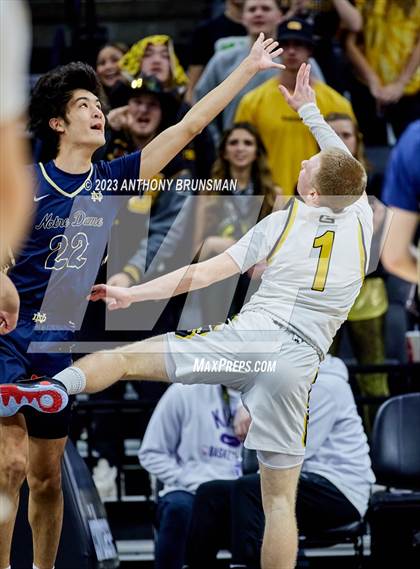 Thumbnail 1 in Notre Dame (SO) vs Granada (CIF State D1 Final) photogallery.