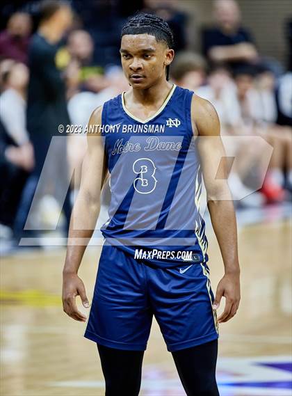 Thumbnail 3 in Notre Dame (SO) vs Granada (CIF State D1 Final) photogallery.