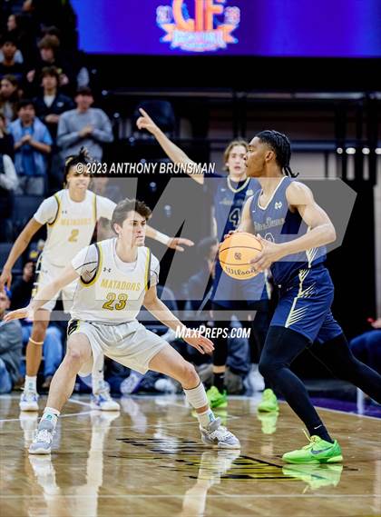 Thumbnail 1 in Notre Dame (SO) vs Granada (CIF State D1 Final) photogallery.