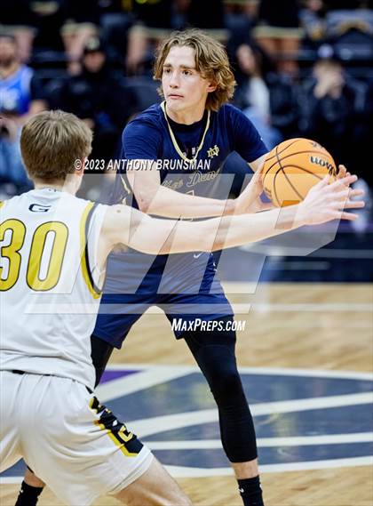 Thumbnail 2 in Notre Dame (SO) vs Granada (CIF State D1 Final) photogallery.