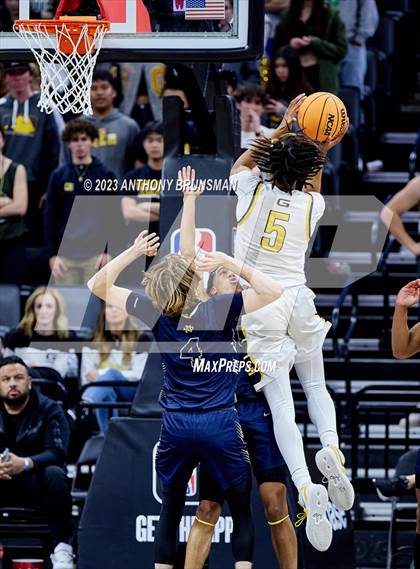 Thumbnail 1 in Notre Dame (SO) vs Granada (CIF State D1 Final) photogallery.
