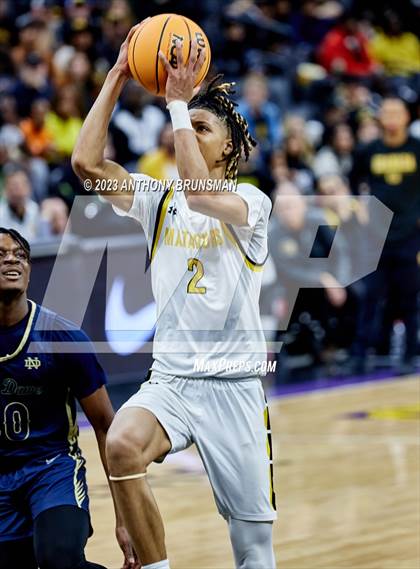 Thumbnail 1 in Notre Dame (SO) vs Granada (CIF State D1 Final) photogallery.