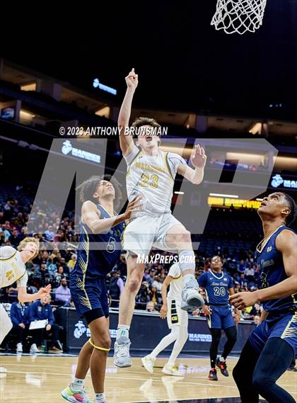 Thumbnail 3 in Notre Dame (SO) vs Granada (CIF State D1 Final) photogallery.
