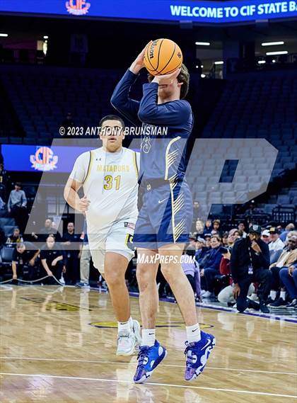 Thumbnail 1 in Notre Dame (SO) vs Granada (CIF State D1 Final) photogallery.