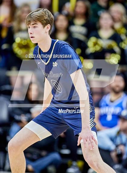 Thumbnail 3 in Notre Dame (SO) vs Granada (CIF State D1 Final) photogallery.