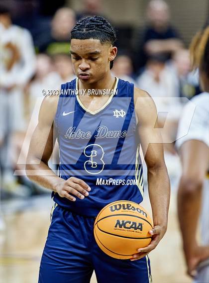 Thumbnail 3 in Notre Dame (SO) vs Granada (CIF State D1 Final) photogallery.