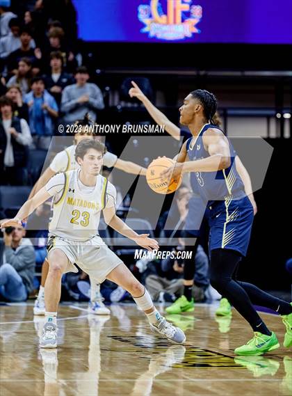 Thumbnail 2 in Notre Dame (SO) vs Granada (CIF State D1 Final) photogallery.