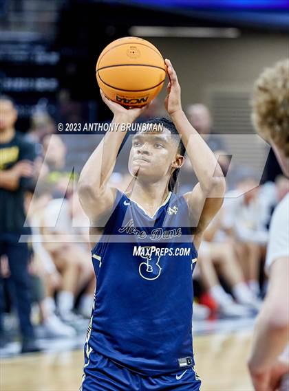 Thumbnail 2 in Notre Dame (SO) vs Granada (CIF State D1 Final) photogallery.