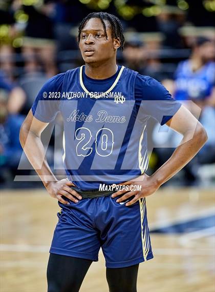 Thumbnail 1 in Notre Dame (SO) vs Granada (CIF State D1 Final) photogallery.