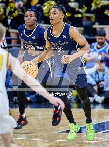 Thumbnail 2 in Notre Dame (SO) vs Granada (CIF State D1 Final) photogallery.