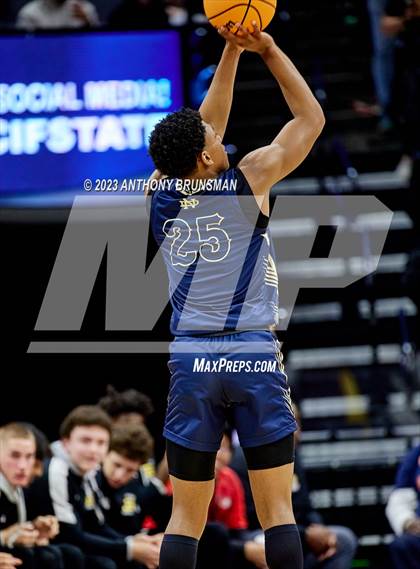 Thumbnail 2 in Notre Dame (SO) vs Granada (CIF State D1 Final) photogallery.