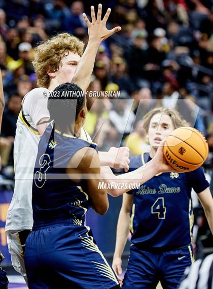 Thumbnail 2 in Notre Dame (SO) vs Granada (CIF State D1 Final) photogallery.