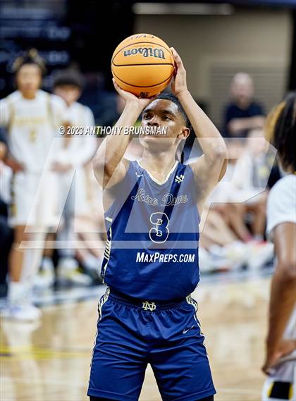 Thumbnail 1 in Notre Dame (SO) vs Granada (CIF State D1 Final) photogallery.