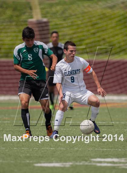 Thumbnail 1 in Fort Bend Clements vs Pasadena (5A Regional Playoff) photogallery.