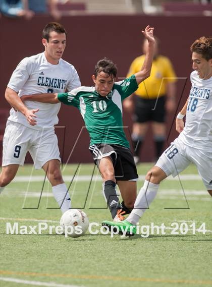 Thumbnail 1 in Fort Bend Clements vs Pasadena (5A Regional Playoff) photogallery.