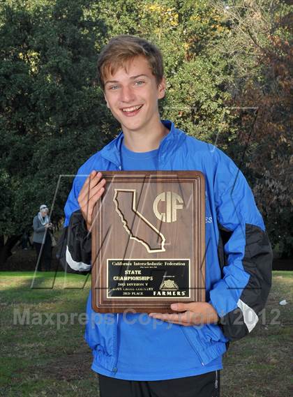 Thumbnail 1 in CIF State Cross Country Championships (Boys Award Photos) photogallery.
