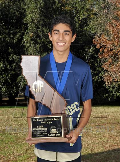 Thumbnail 3 in CIF State Cross Country Championships (Boys Award Photos) photogallery.
