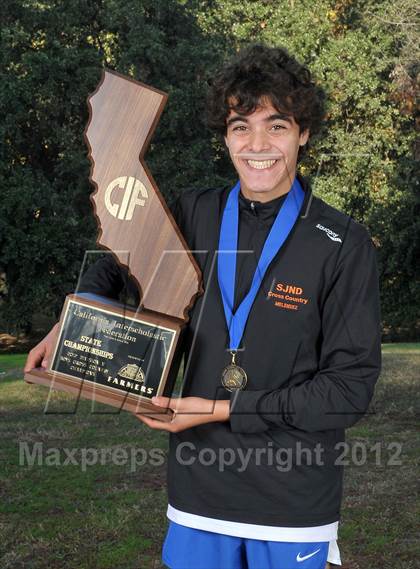 Thumbnail 3 in CIF State Cross Country Championships (Boys Award Photos) photogallery.