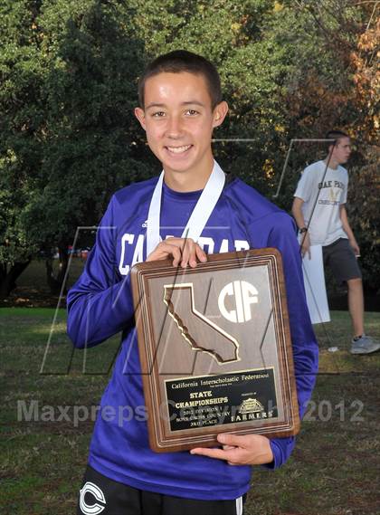 Thumbnail 1 in CIF State Cross Country Championships (Boys Award Photos) photogallery.