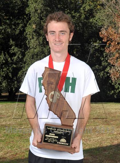 Thumbnail 2 in CIF State Cross Country Championships (Boys Award Photos) photogallery.