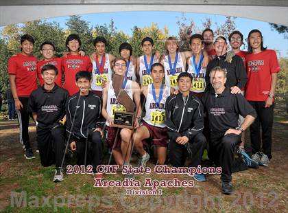 Thumbnail 3 in CIF State Cross Country Championships (Boys Award Photos) photogallery.