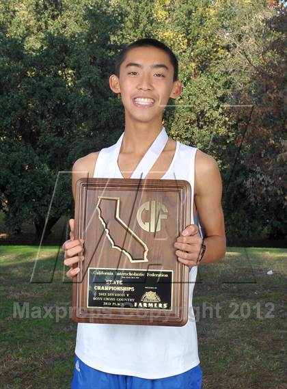 Thumbnail 3 in CIF State Cross Country Championships (Boys Award Photos) photogallery.