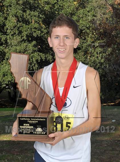 Thumbnail 1 in CIF State Cross Country Championships (Boys Award Photos) photogallery.