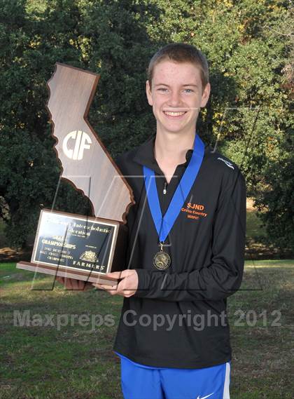 Thumbnail 1 in CIF State Cross Country Championships (Boys Award Photos) photogallery.