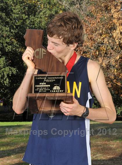 Thumbnail 1 in CIF State Cross Country Championships (Boys Award Photos) photogallery.