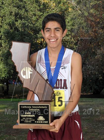 Thumbnail 2 in CIF State Cross Country Championships (Boys Award Photos) photogallery.