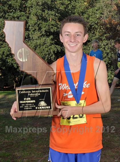 Thumbnail 1 in CIF State Cross Country Championships (Boys Award Photos) photogallery.