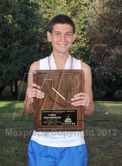 Thumbnail 2 in CIF State Cross Country Championships (Boys Award Photos) photogallery.