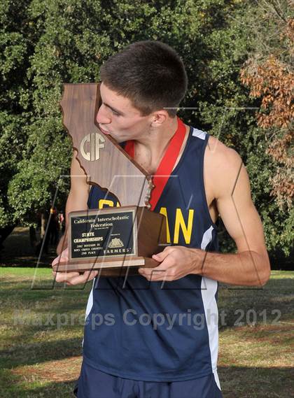 Thumbnail 3 in CIF State Cross Country Championships (Boys Award Photos) photogallery.