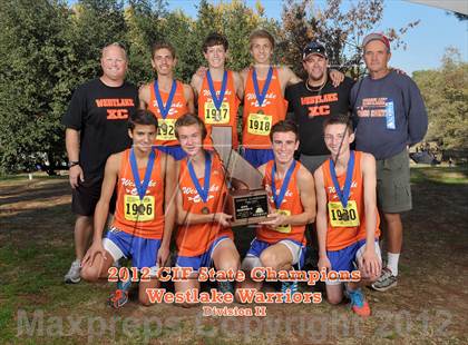 Thumbnail 3 in CIF State Cross Country Championships (Boys Award Photos) photogallery.