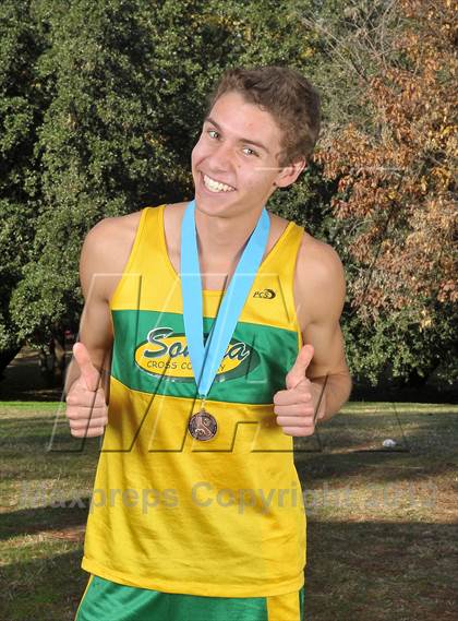 Thumbnail 3 in CIF State Cross Country Championships (Boys Award Photos) photogallery.