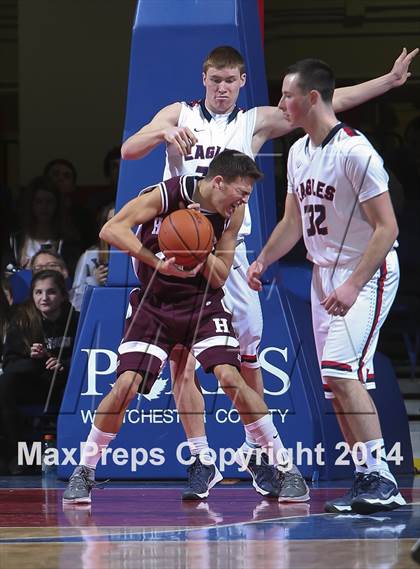 Thumbnail 2 in Harrison vs Eastchester (Section 1 Class A Semifinal) photogallery.