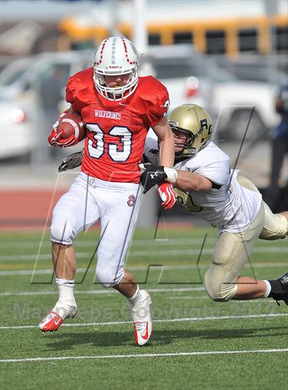 Thumbnail 2 in Rock Canyon @ Chaparral (CHSAA 5A First Round) photogallery.