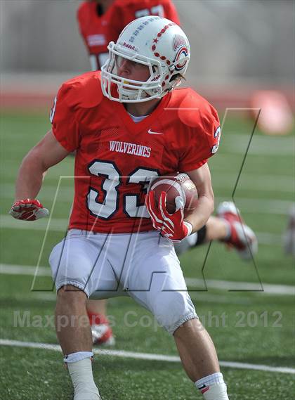 Thumbnail 1 in Rock Canyon @ Chaparral (CHSAA 5A First Round) photogallery.