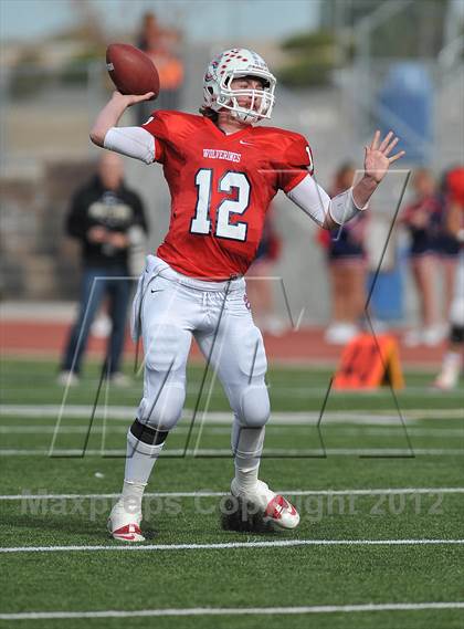 Thumbnail 3 in Rock Canyon @ Chaparral (CHSAA 5A First Round) photogallery.