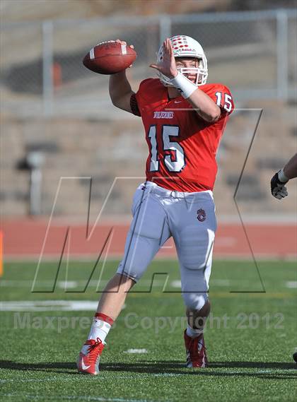Thumbnail 3 in Rock Canyon @ Chaparral (CHSAA 5A First Round) photogallery.