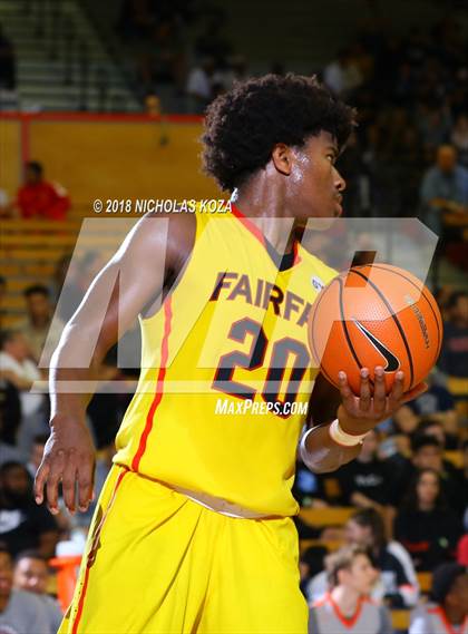 Thumbnail 2 in Fairfax vs. Bishop Gorman (Nike Extravaganza) photogallery.