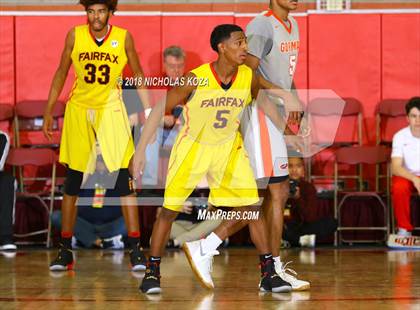 Thumbnail 1 in Fairfax vs. Bishop Gorman (Nike Extravaganza) photogallery.