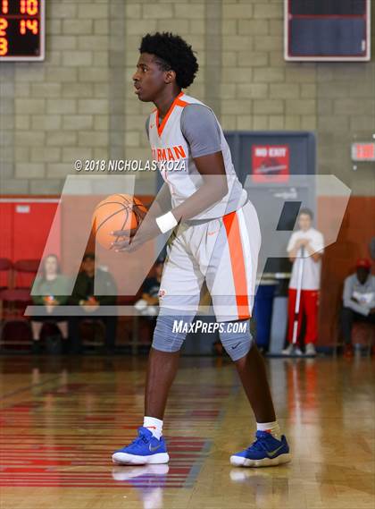 Thumbnail 1 in Fairfax vs. Bishop Gorman (Nike Extravaganza) photogallery.