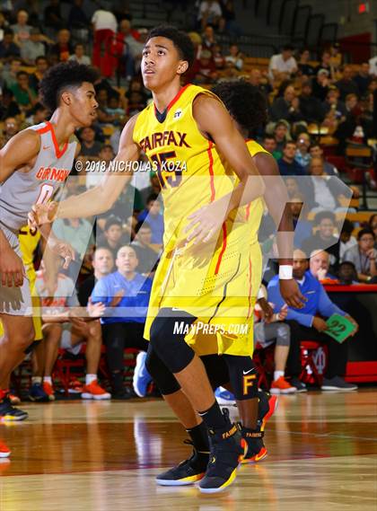 Thumbnail 3 in Fairfax vs. Bishop Gorman (Nike Extravaganza) photogallery.