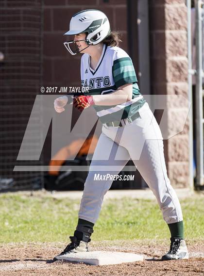 Thumbnail 3 in Trinity Christian vs Santo (Millsap Tournament) photogallery.