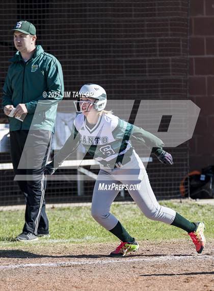 Thumbnail 3 in Trinity Christian vs Santo (Millsap Tournament) photogallery.