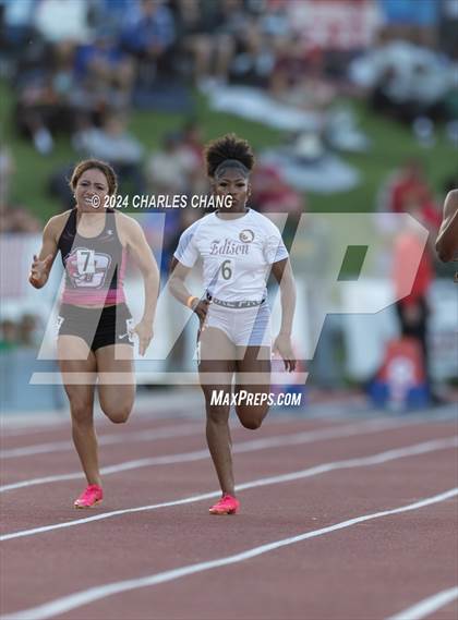 Thumbnail 2 in CIF State Championships (100m Qualifying) photogallery.