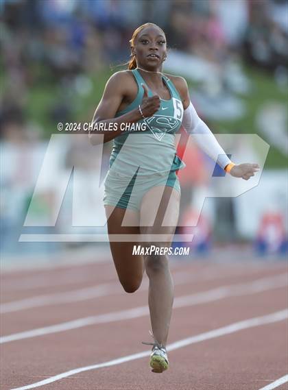 Thumbnail 1 in CIF State Championships (100m Qualifying) photogallery.