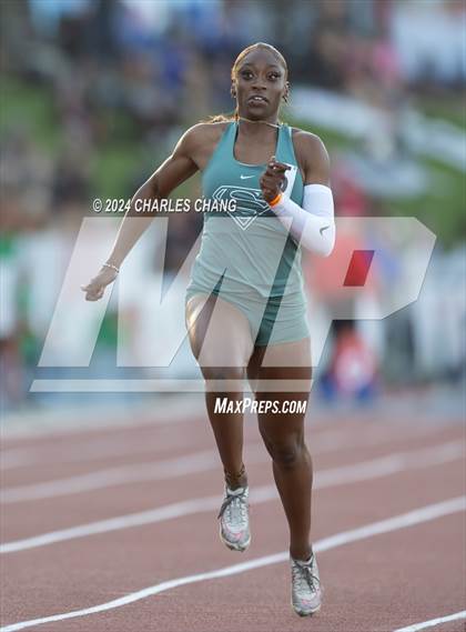 Thumbnail 1 in CIF State Championships (100m Qualifying) photogallery.